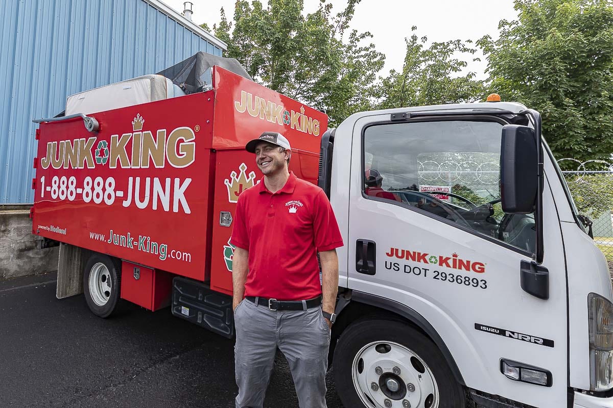 junk-king-driver junk king wake forest truck and driver